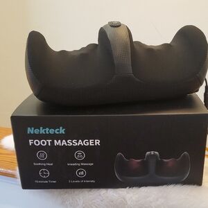 Black Foot Massager with Heat